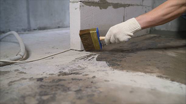 SJ Waterproofing Pros Interior Drainage System coverage map for Waretown, NJ and surrounding area